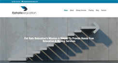 Desktop Screenshot of flatraterelocation.com